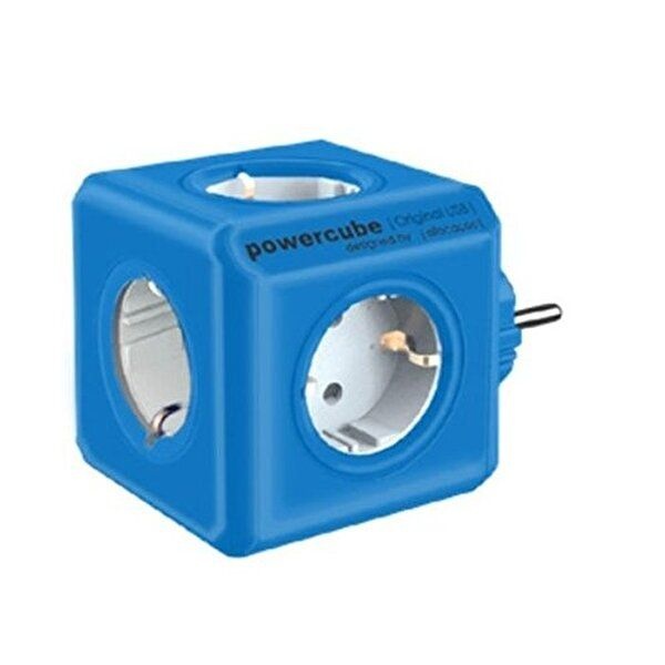 [셀러허브 생활리빙]파워큐브 컬러멀티탭 2 0 오리지널 1150 BE11124 블루