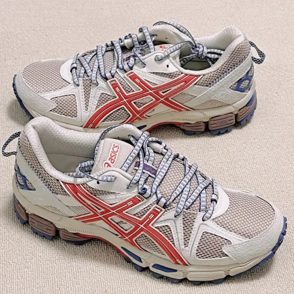 [해외] 아식스 젤 카하나 8 퍼티 파이어리 레드 1011B109-200