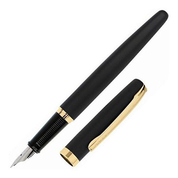 [셀러허브 생활리빙]온라인 엘레간자 만년필 골드블랙 34595 잉크블루