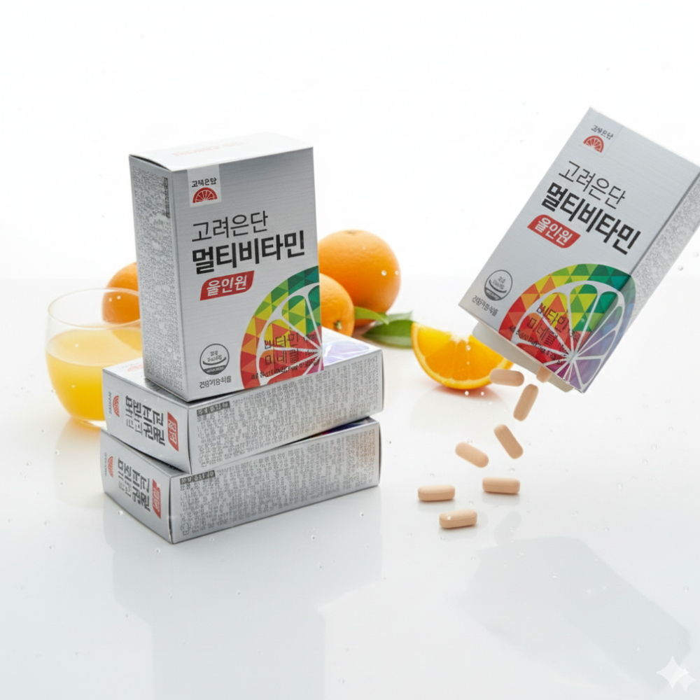 고려은단 고려은단 멀티비타민 올인원 30정 4박스