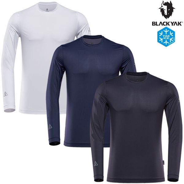 [롯데백화점] 블랙야크 23SS 남성 레이어 라운드 M포드아이스라운드티-1-(BON) 1BYTSM3016 LE1213366189