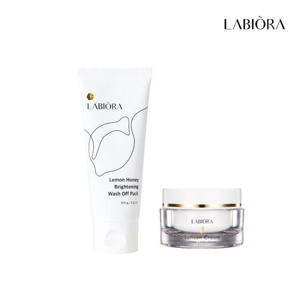 [라비오라] 레몬꿀팩 100g + 루티산 루테인 크림 50ml