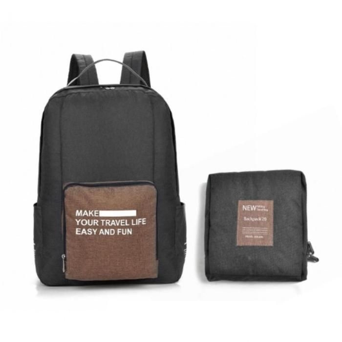 배낭 경량 백팩 미니 접이식 260g 휴대용 가방 해외 여행배낭 4색 1개