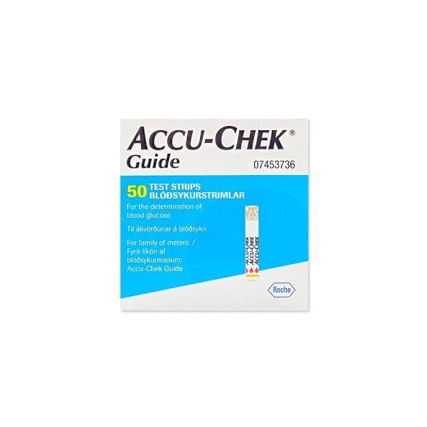 ACCU CHEK 아큐첵 가이드 Guide 혈당검사지 시험지 50개입 x 1개
