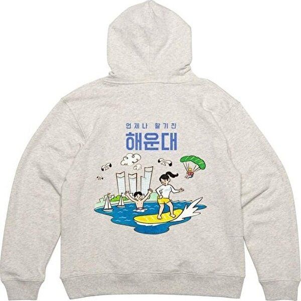 [셀러허브 패션][JHQSYPPM_51HD]뒷면 해운대 부산여행 디자인 옷 프린팅