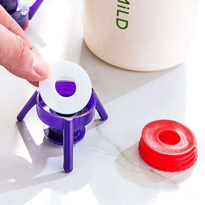 [S4BX2X3]알뜰 병 뚜껑 욕실세제뚜껑 6P RD-10358