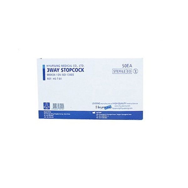 UnKnown 협성 쓰리웨이(3way stopcock) 50EA 스탑콕/커넥터