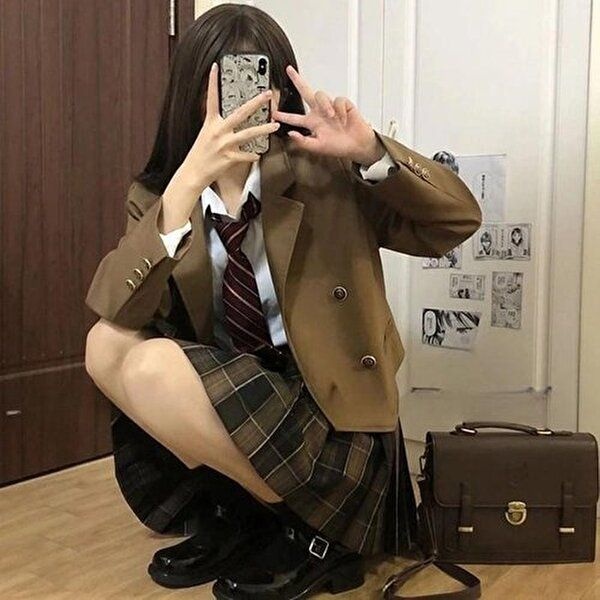 [셀러허브 패션][JHP9SOQ7_51IB]4버튼 숏자켓(3color) 교복 여자교복