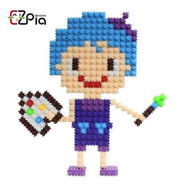 [셀러허브 패션][JHQQ5RR1_4B]이지 툭툭블럭 시리즈3-화가 미니블럭 2EA