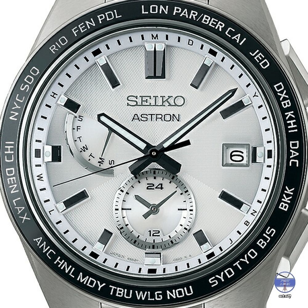 세이코 아스트론 NEXTER 2nd Collection 남성 메탈 손목 시계 SBXY049