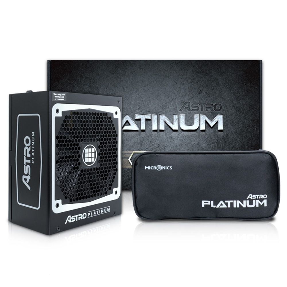 마이크로닉스 마이크로닉스 마닉 ASTRO 1050W 80plus Platiunm full modular PC 파워