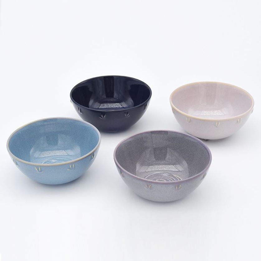 동양하우스 로얄 대접 도자기 국그릇 탕기 라면 그릇 세트 4p