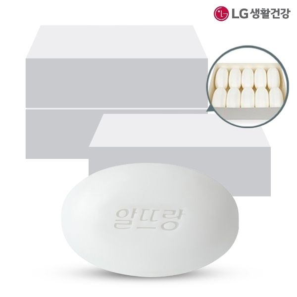 알뜨랑 화이트 비누 130g 30개