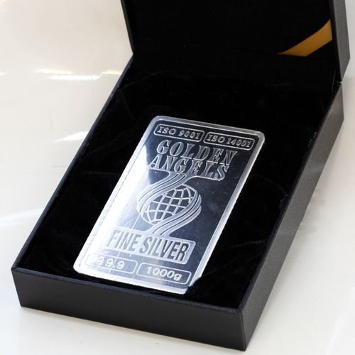 자체제작 신쥬얼리 실버바 1KG 99.9% 순은 투자용 선물용 프레스 신형