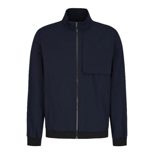 [마스터바니] 자켓 KQF 411D1JP003_NA 남성 엠보 로고 패널 블루종 점퍼