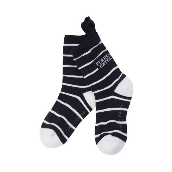 파리게이츠 [파리게이츠] 골프양말 KQF 521D1SC003_NA 여성 바니 스트라이프 중목 양말