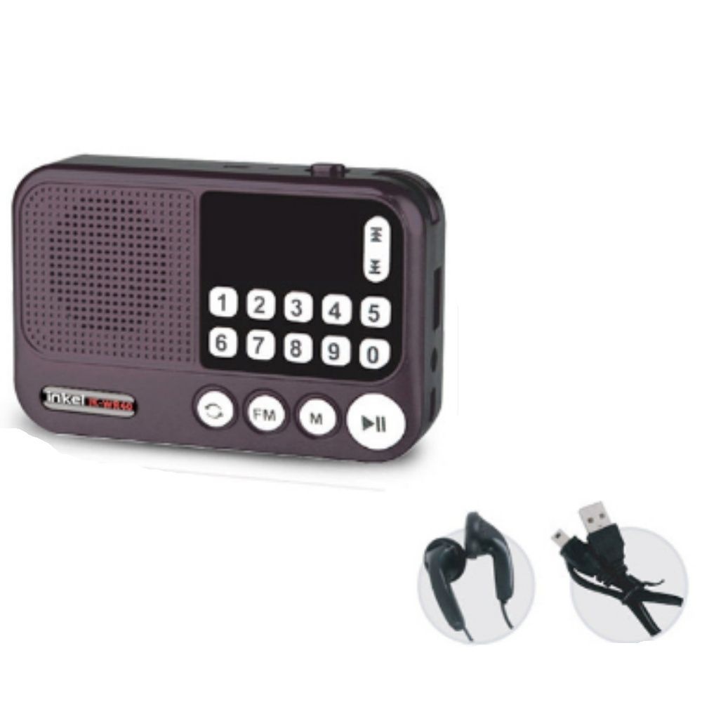 등산 미니 FM라디오 아날로그 주파수 조절 낚시용 포켓