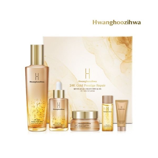 코리아나 [코리아나] [황후지화] 24K 골드 프레스티지 리페어 3종