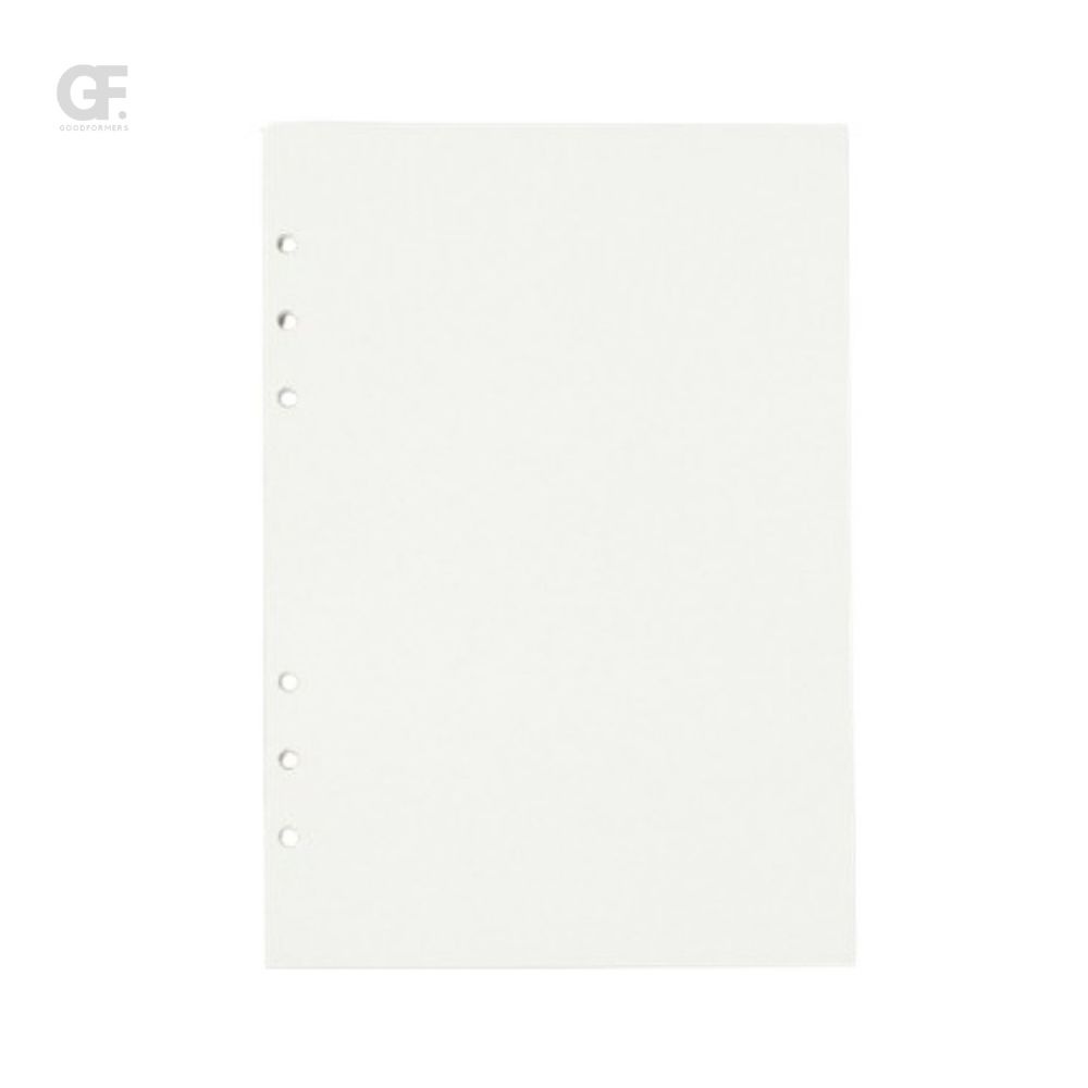 굿포머스 무지 6공 다이어리 속지 180매(A5) 노트다이어리 공책제작 필기노트