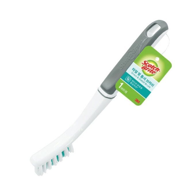 3M 3M 스카치브라이트 1686 타일 및 틈새 브러쉬 유리병브러쉬 틈새용브러쉬 창틀브러쉬
