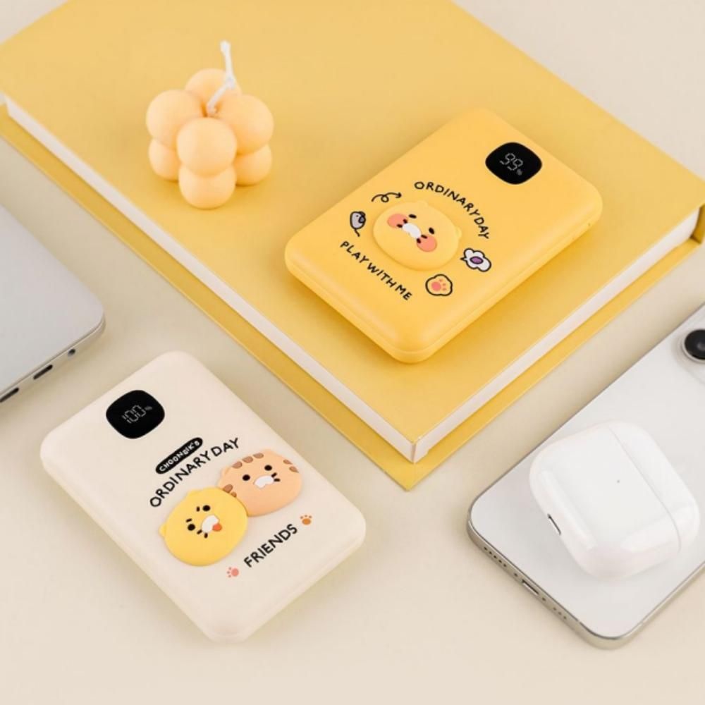 춘식이 고속충전 보조배터리 10,000mAh 카카오프렌즈 귀여운 캐릭터
