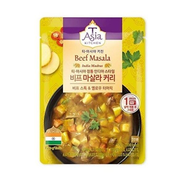 [셀러허브 패션][JHO4Q27S_52EC]샘표 티아시아키친 비프 마살라 커리 170g