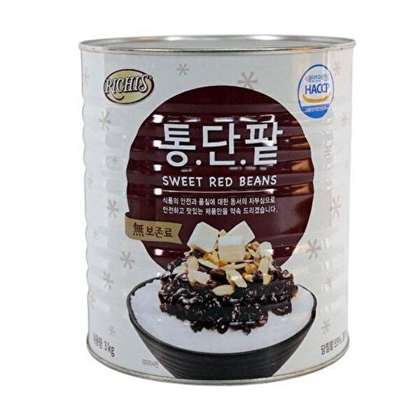 [셀러허브 패션][JHM75321_52EF]베이커리 팥빙수 재료 리치스 빙수팥 3kg