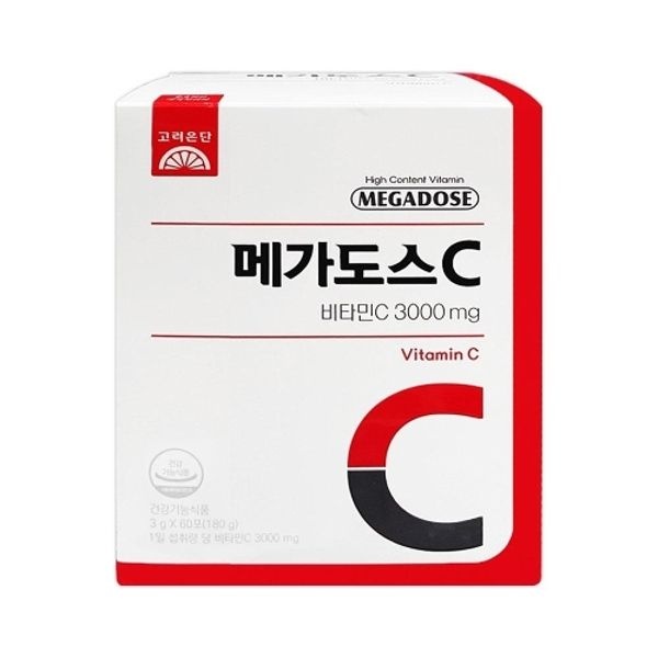 고려은단 메가도스C 3000 비타민C 3g x 60포