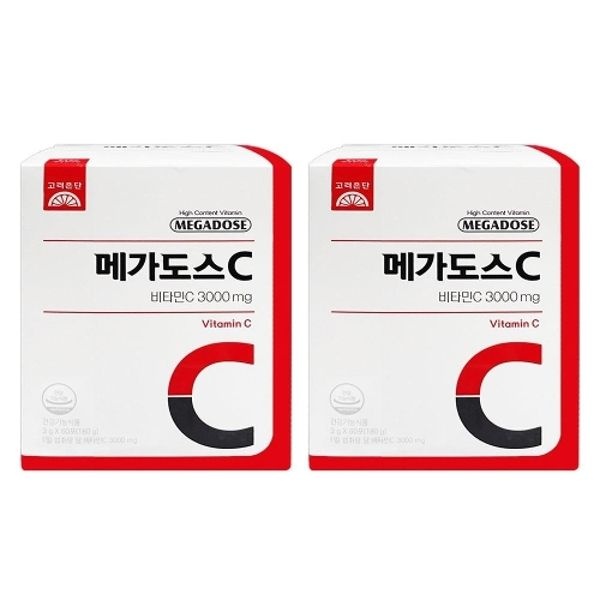 고려은단 메가도스C 비타민C 3000 60포 2개