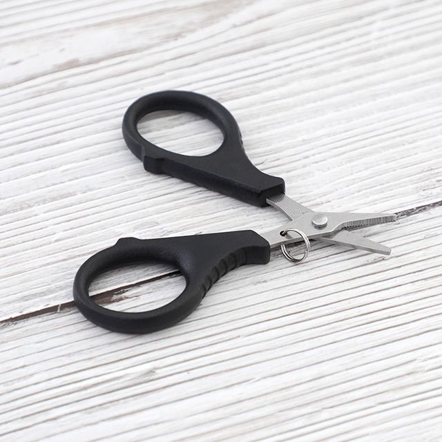 고성능 톱날 합사 가위 스테인레스 낚시줄 라인커터