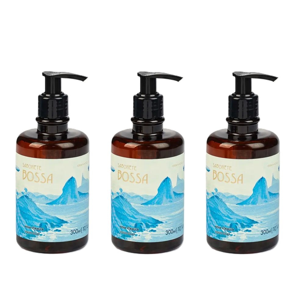 [해외] Granado 그라나도 Bossa 보싸 리퀴드 핸드워시 300ml x 3개