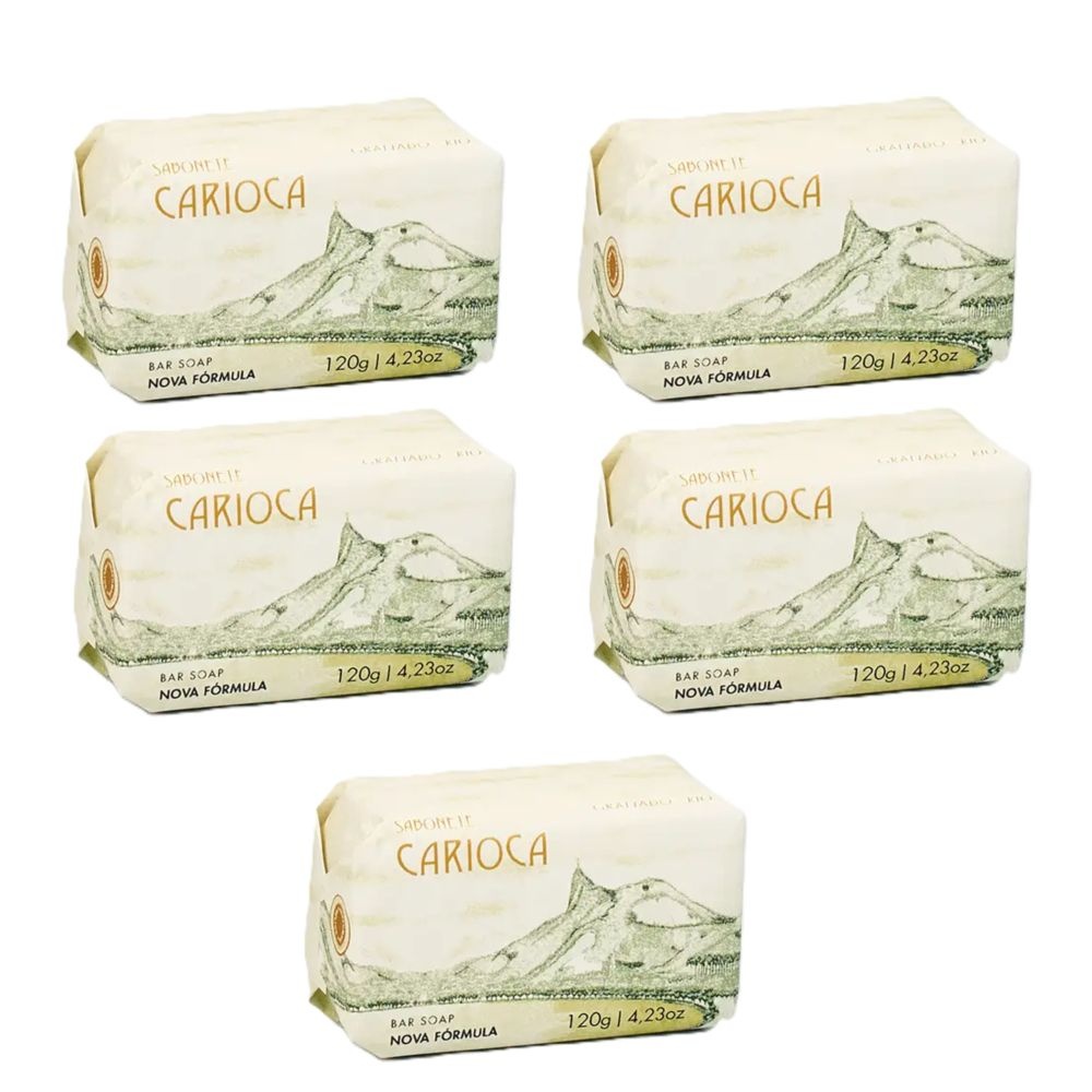 [해외] Granado 그라나도 Carioca 카리오카 비누 120g x 5개 브라질