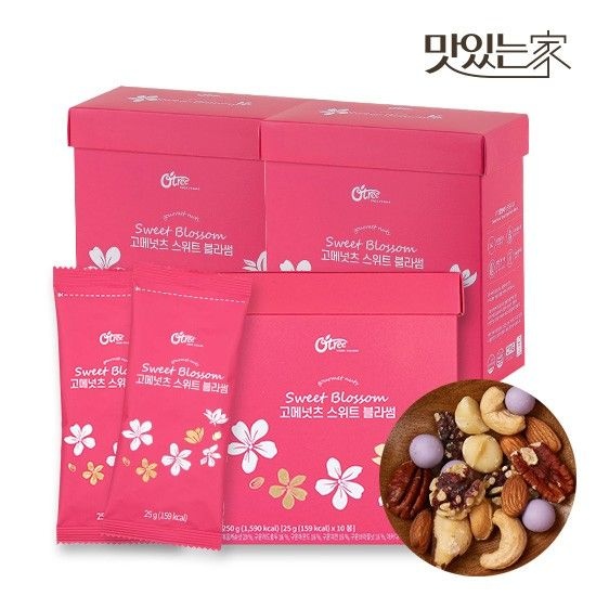 고메넛츠 스위트블라썸 25g 10입 X 3박스