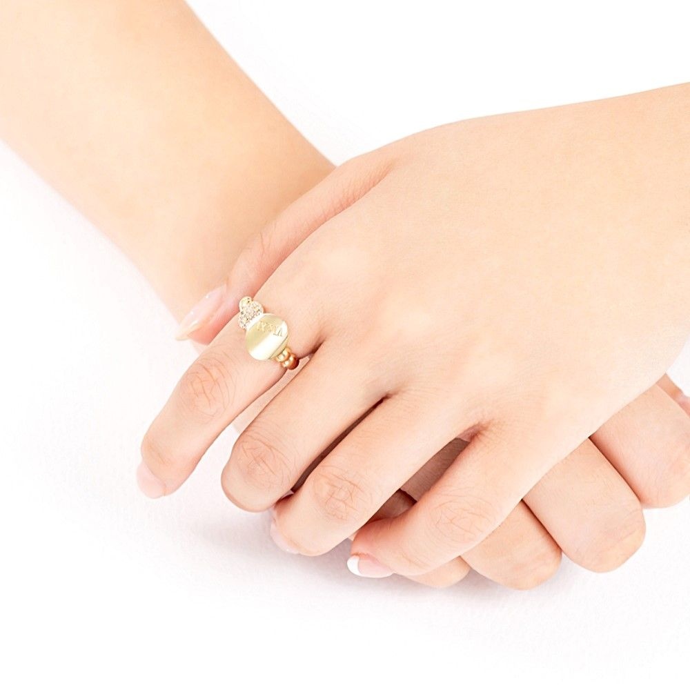 GB]18K골드 [아델라]코인노블엣지반지RNKS4018