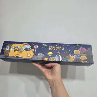 카카오프렌즈 춘식이 피규어 춘식버스 6종 풀세트