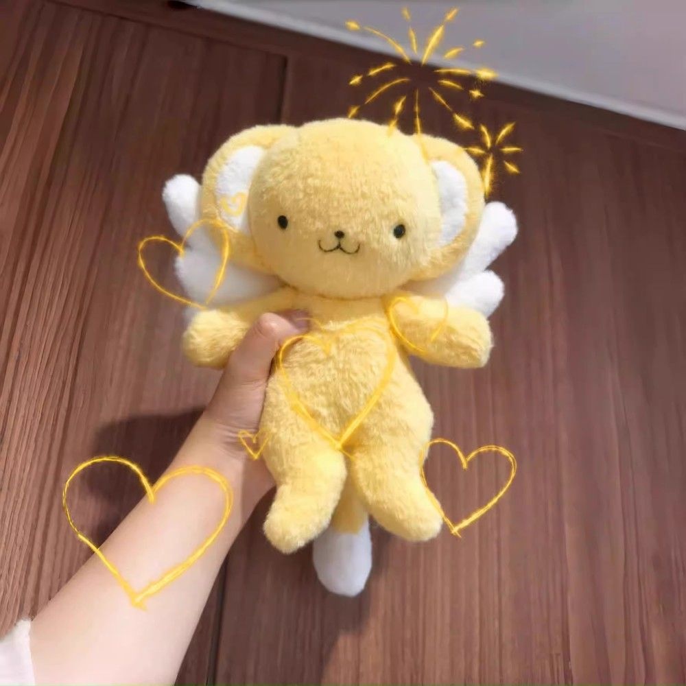 상세페이지 참조 [해외] 카드캡터 체리 카드캡처 인형 굿즈 케로베로스 케로 사쿠라 봉제 인형 여학생 생일 선물 고퀄리티 장식 선