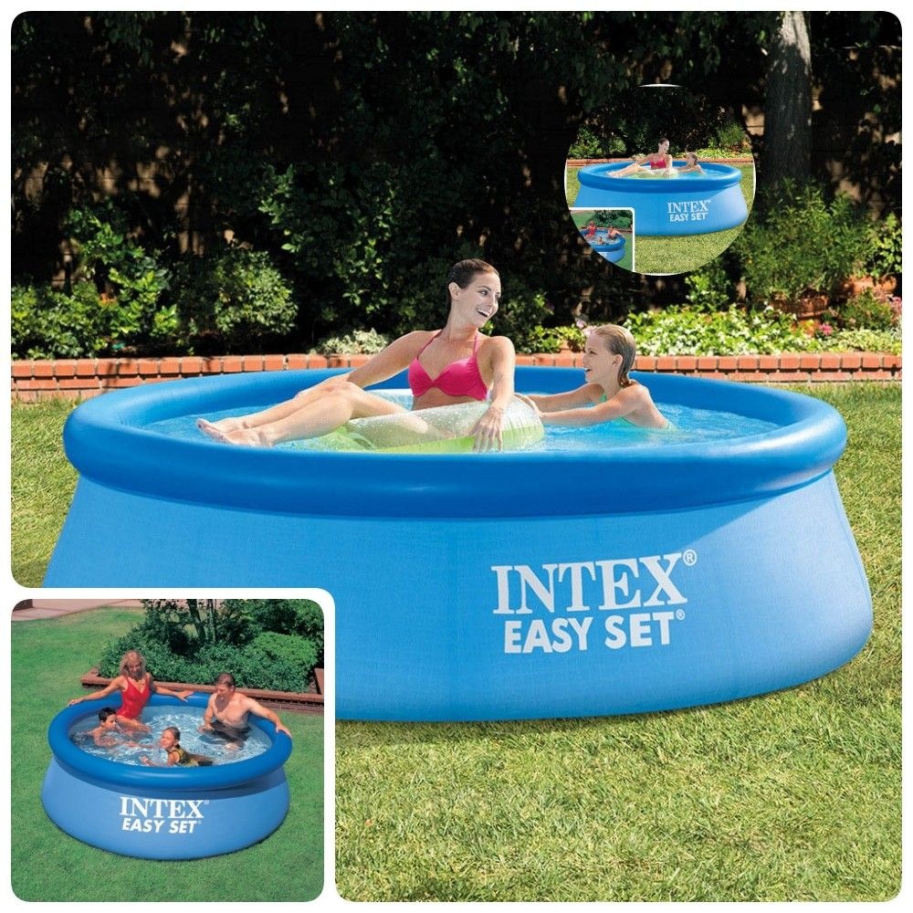 인텍스 에어 가족 풀장 244X76CM 유아수영장 접이식풀장 조립식풀장