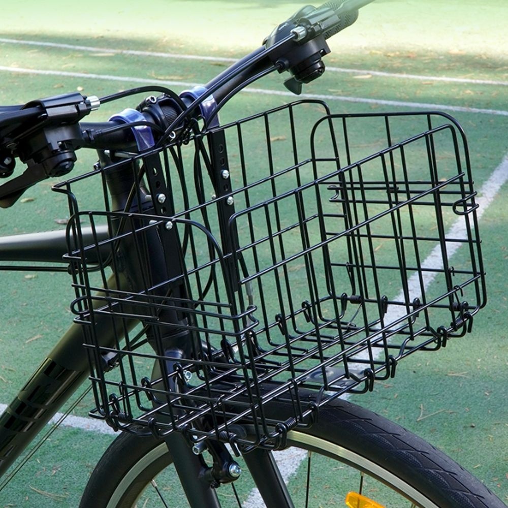 아이디얼스 협력사 자전거 킥보드 접이식 바구니 앞뒤겸용 위치조절 바스켓