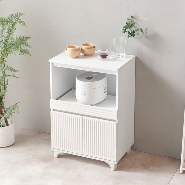 해피데이 600x400x870 템바보드 다용도 렌지대 수납장 G1-520