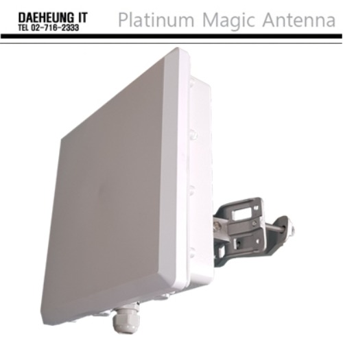 대흥정보기술(주)  [특가할인]  PM-5PP18N2E AL 18dBi 안테나함체 / 5GHz 2포트 지향성 안테나 [알루미늄함체]