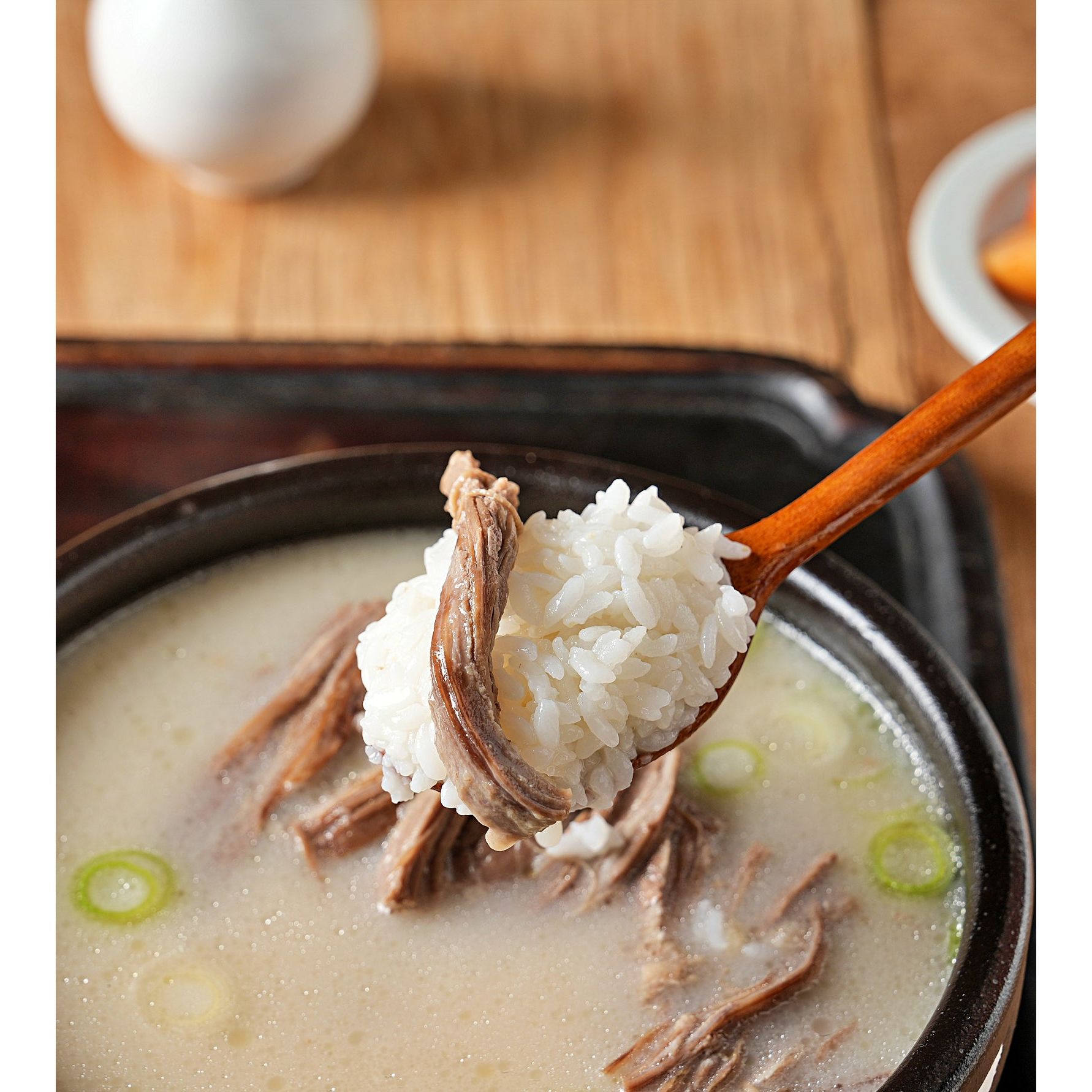 찬스푸드 한우 암소 ++투쁠 고기 곰탕 500g x 5개