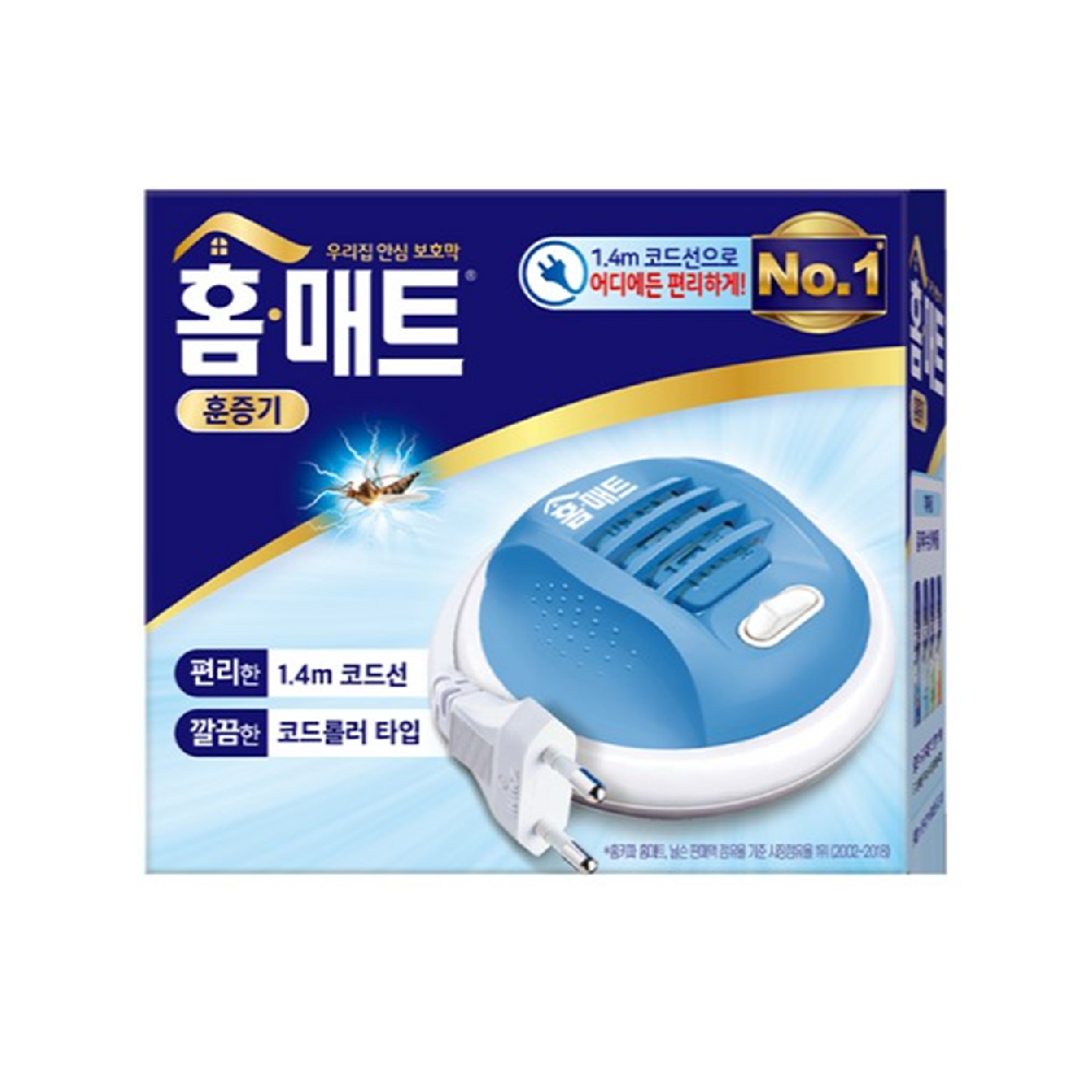 홈매트 훈증 살충기 매트형 모기살충제 x 1개
