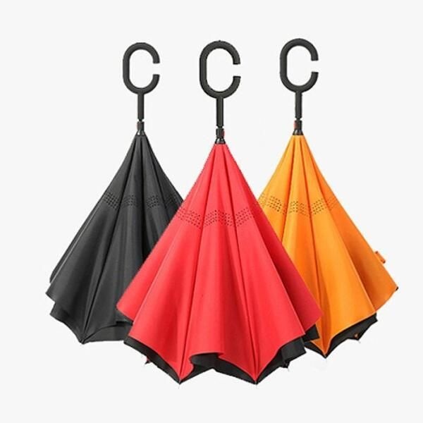 [벨라코리아] [MYBRELLA] C형 거꾸로 8K 수동 장우산