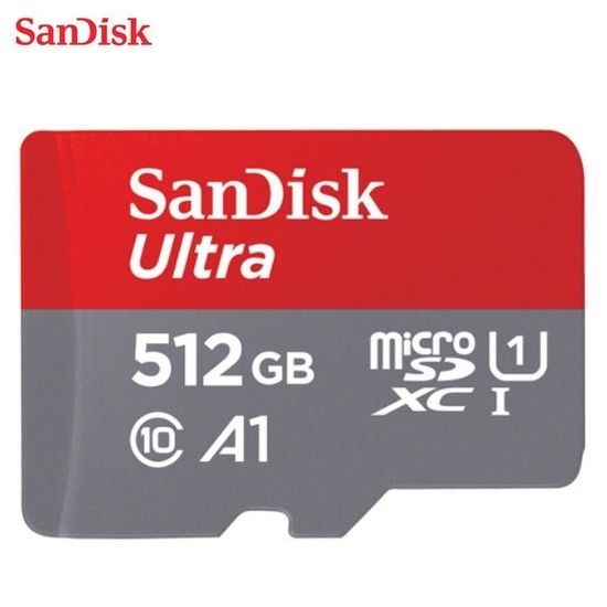 상품상세참조 SanDisk Ultra microSDXC UHS-I (QUA4) (512GB) microSDXC QUA4 MicroSD메모리 메모리카드 캠코더용품 메모리