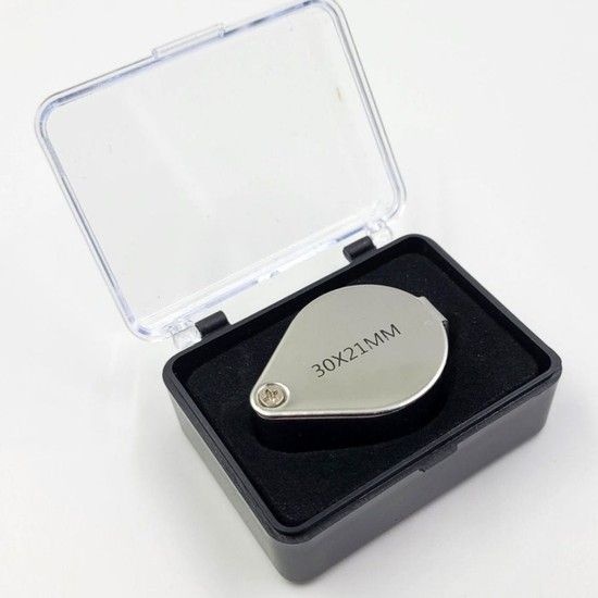 정밀 30배율 작업용 확대경 성능 금은방 디테일확대용 루페196110x1EA lupe 루페 스케일루페