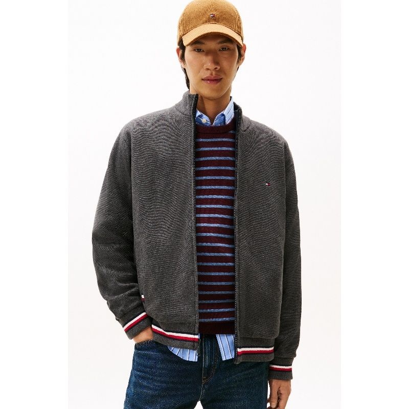 [롯데백화점] 타미힐피거 남성 리버시블 집업 가디건 T12F7KCD210MT1_P92 BS LE1220407674