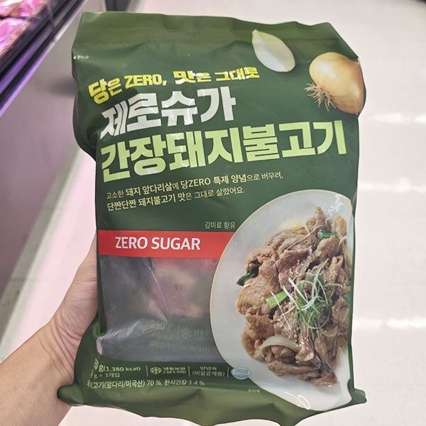 견우마을 제로슈가 간장 돼지 불고기 750g 아이스박스포장