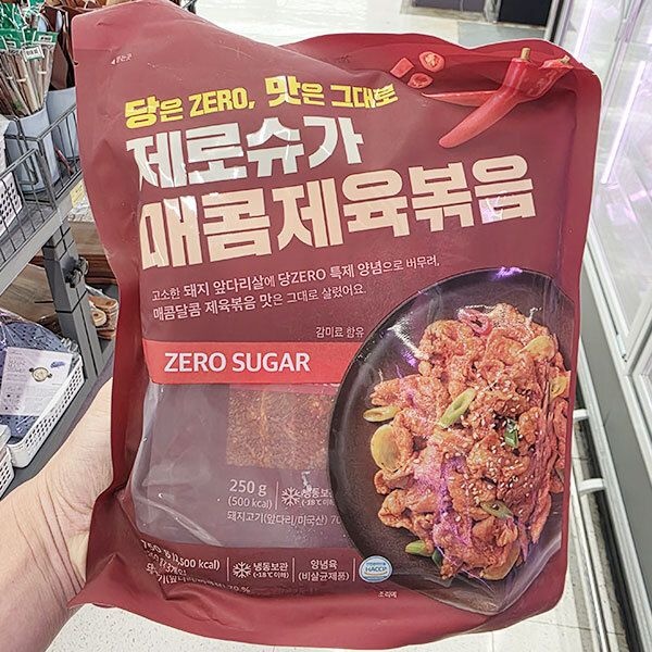 견우마을 제로슈가 매콤 제육볶음 750g 아이스박스포장