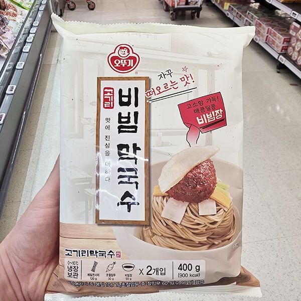 오뚜기 고기리 비빔 막국수 400g 아이스박스포장