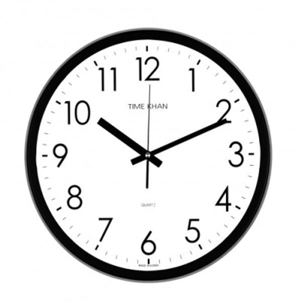 [교보문고] 드림디포 타임칸 심플벽시계 3500K 개/1 400358